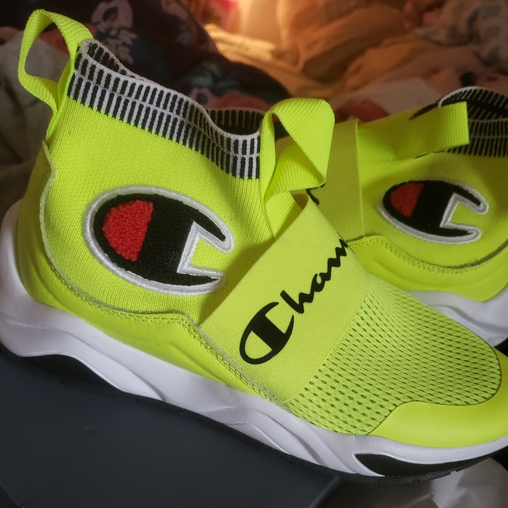 Champion neon green